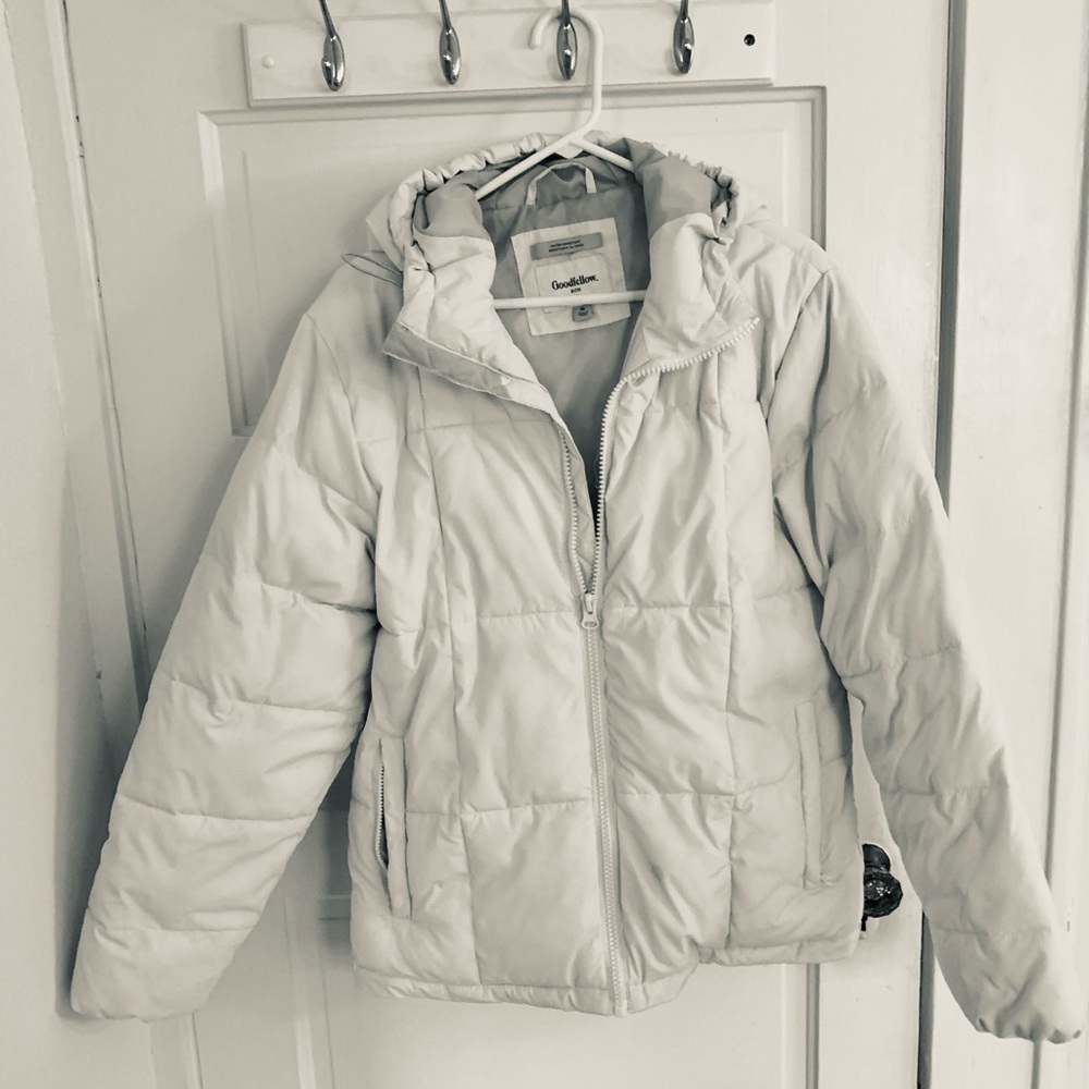 Goodfellow & Co Women's Gray Puffer Coat